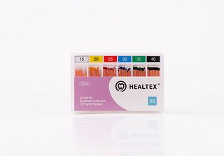 Изображение товара «Штифты гутта 02 конус №15-40 Healtex GST15-40/2 Kit шт. N120»