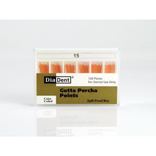 Изображение товара «Штифты гутта 02конус №15 DiaDent б/градуировки шт. N120»