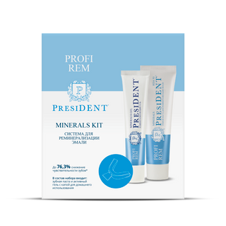 Изображение товара «ПрезиДент набор для реминерализации PROFI REM Minerals kit шт. N1»