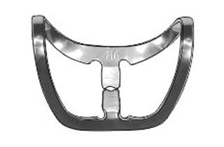 Изображение товара «Кламп Бринкера B6 (ретрактор десневого края) бабочка с широкими челюстями шт. N1»