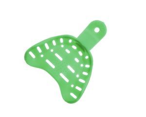 Изображение товара «Ложка слепочная пластиковая Hi-Tray средняя зеленая н/ч (D5EMLO) уп.N12»