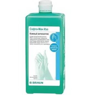 Изображение товара «Софта-ман ИЗО кожный антисептик фл. 1000мл  N1»