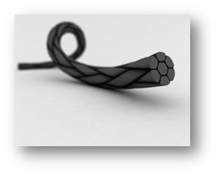 Изображение товара «Шелк черный плетеный нить АХИ 4/0(1,5) дл 75см, игла колющая 20мм, 1/2 шт. N1»