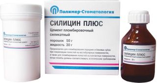 Изображение товара «Цемент Силицин Плюс (порошок 50г+жидкость 30г) уп. N1»
