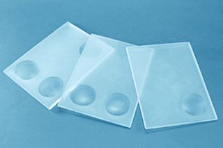 Изображение товара «Стекло д/замешивания с 2 лунками (70*95*4 мм) шт. N1»