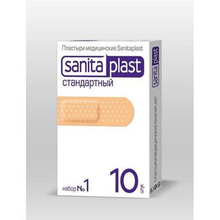 Изображение товара «Лейкопластырь SANITAPLAST Стандартный шт. 1,9х7,2 N10»
