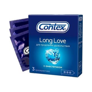 Изображение товара «През-вы Contex Long Love с анестетиком шт. N3»