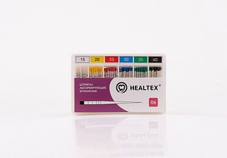 Изображение товара «Штифты бумажн 06конус №25 Healtex с маркировкой длины PMM25/6 Kit шт. N100»