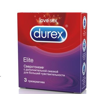 Изображение товара «През-вы Durex Elite (сверхтонкие) шт. N3»