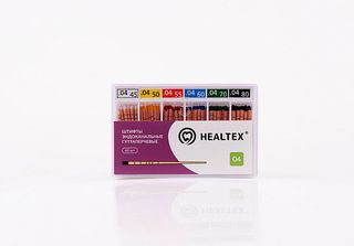 Изображение товара «Штифты гутта 04 конус №25 Healtex с маркировкой длины GMM25/4 Kit шт. N60»