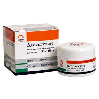 Изображение товара «Десенсетин гель д/аппликационной анестезии (Мята) 30мл шт.N1»