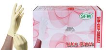 Изображение товара «Перчатки латек M SFM однократ хлор смотр неопудр н/стер пара. N1»