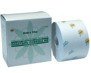 Изображение товара «Лейкопластырь-повязка Leiko "липкий бинт" неткан осн шт5смх10м уп. N1 (132824)»