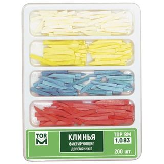 Изображение товара «Клинья деревянные цветокод 4-х типов 1.083 уп. N200»