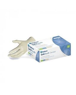 Изображение товара «Перчатки латек L Medicom SAFETOUCH Latex (од.хл) неопуд н/стер пара. N50»