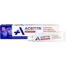 АСЕПТА бальзам д/десен адгезивн туба. 10г N1