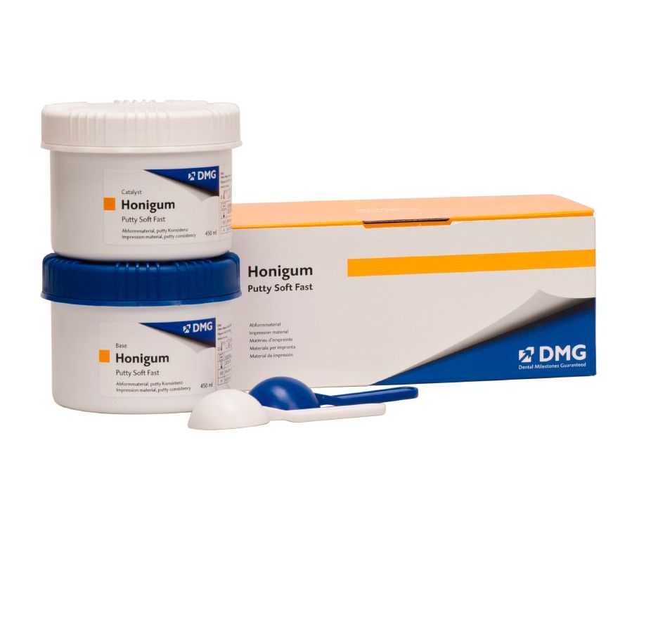 А-силикон Хонигум Putty Soft Fast база ускор/полимер 2*450 (919365) мл шт. N1