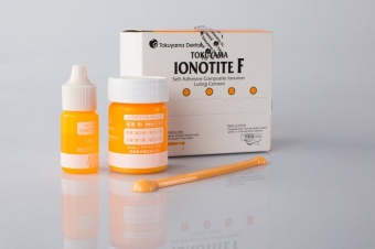 Ионотит F стеклоиномерный цемент набор (20гр/6.4мл) 18101 уп. N1