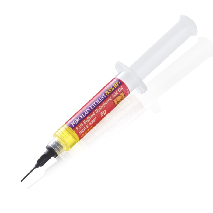 Гель для трав. адгез9.5% HF Порцелайн Эйтчент(буф плав кислота)E-5707P 5гр шпрN1