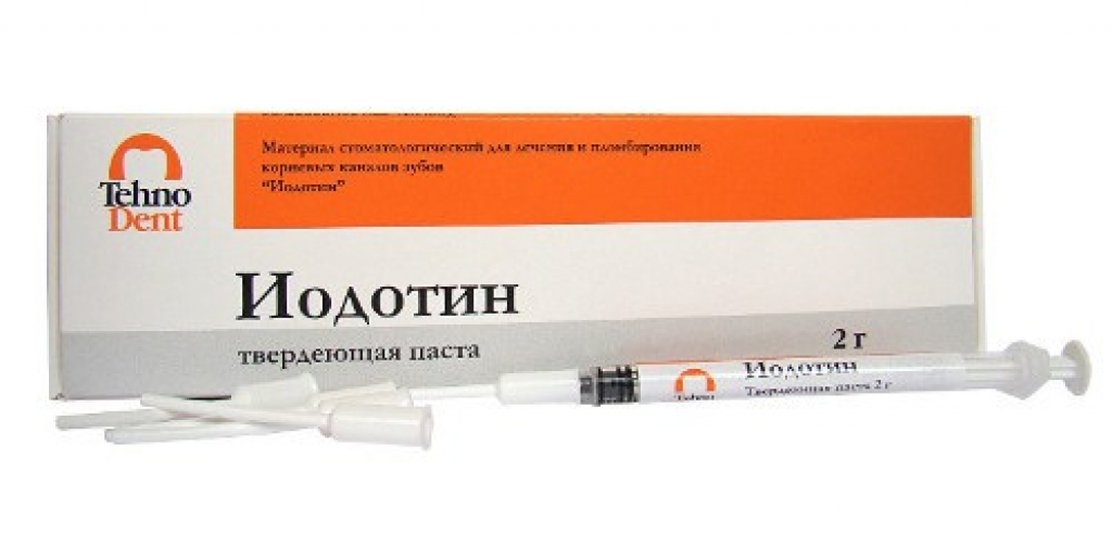 Иодотин твердеющая паста 2гр шт.N1