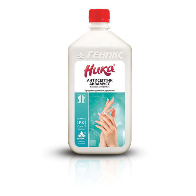 Ника-Антисептик Аквамусс кожный антисептик фл. 1 л N1