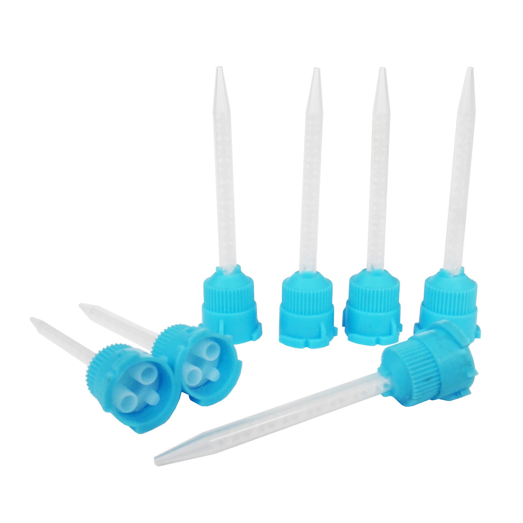Насадка (канюля) для смешивания Mixing Tips 64мм (1102-5) синие/белые упак. N50