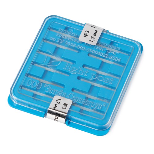 Штифты стеклов ШСТВК-"Э-С" (конус) №3 (1.7) 12 шт.N1