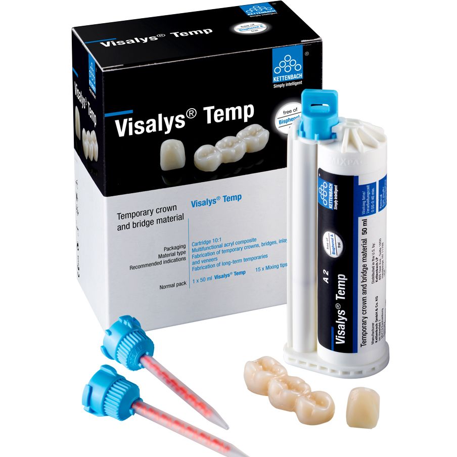 Визалис Темп материал для изготовления врем коронок A3 (13782) карт 50 мл шт. N1